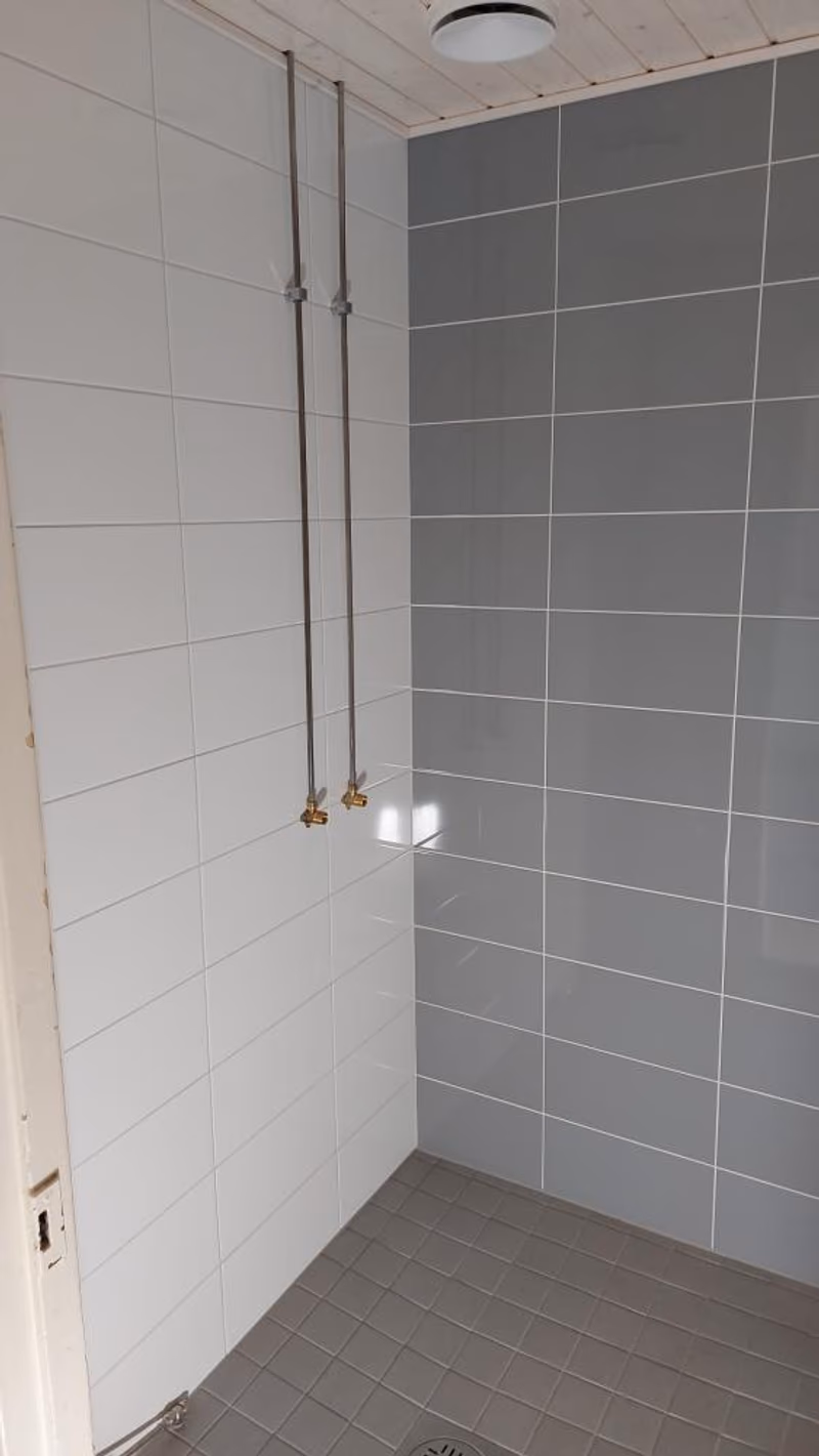 Kylpyhuoneen saneeraus kerrostaloon — Helsinki, Porvoonkatu